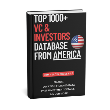 Top 1000+ VC & Investors Database ( America)