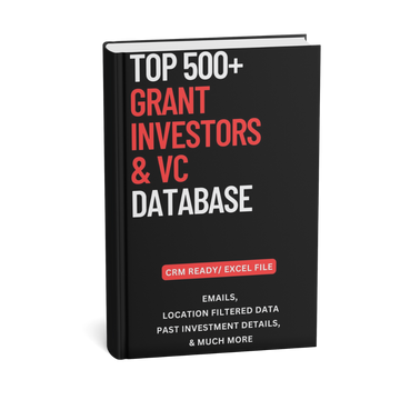 500+ Grant Investors & VC Database