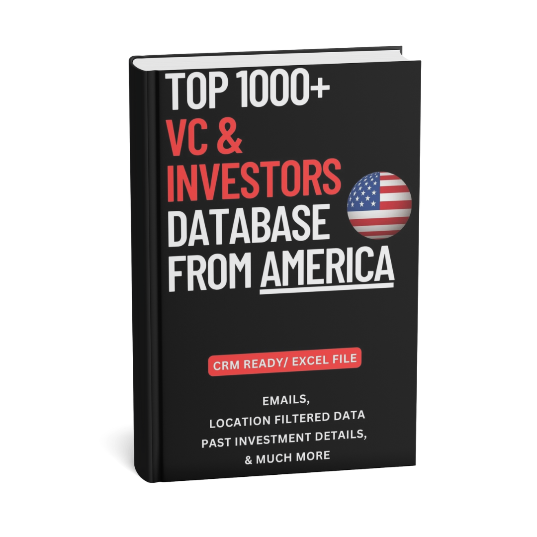 Top 1000+ VC & Investors Database ( America)