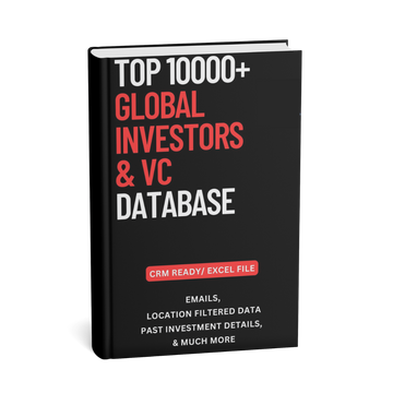 10000+ Global Investors & VCs Database